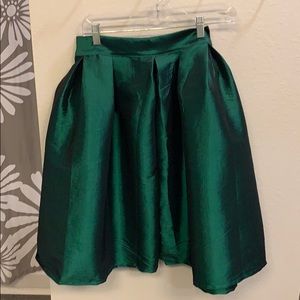 Brand New Holiday Green Skirt